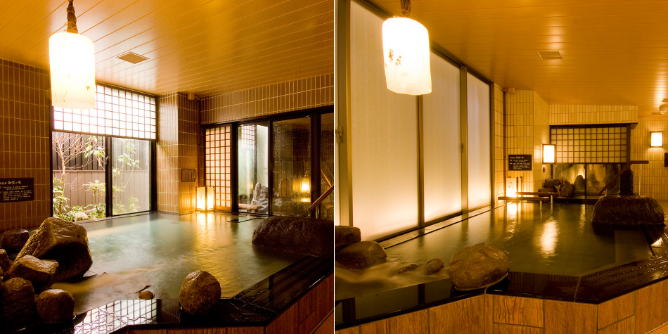 天然温泉大浴場（内湯）