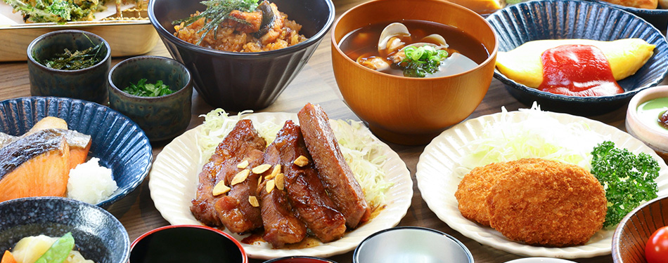 朝食バイキング