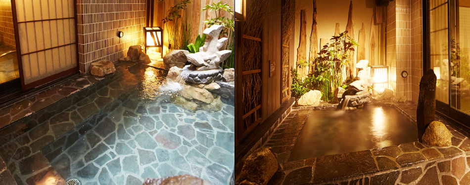 外気浴（天然温泉）