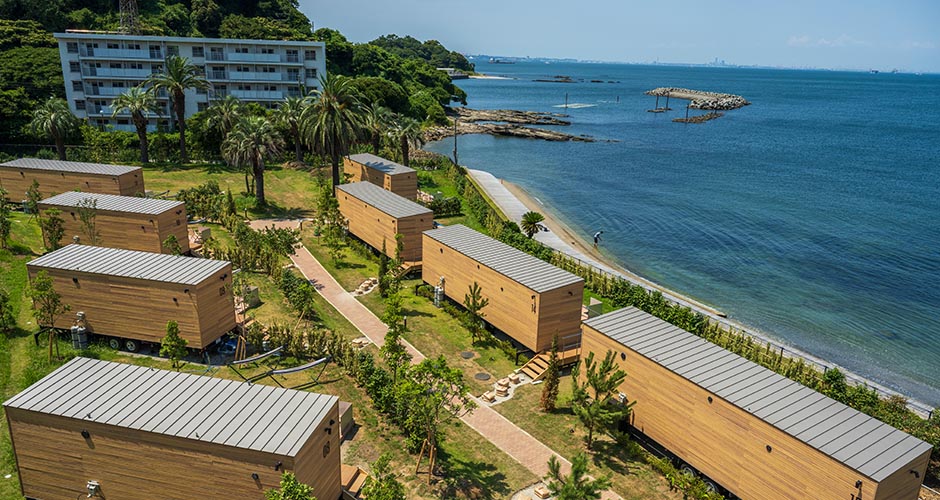 グランピングエリア