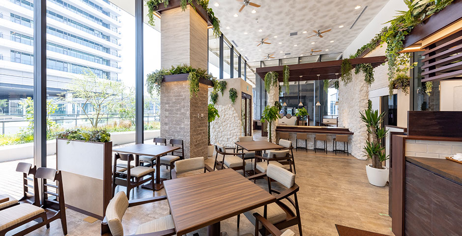 CAFE OASIS ラビスタ東京ベイ豊洲店
