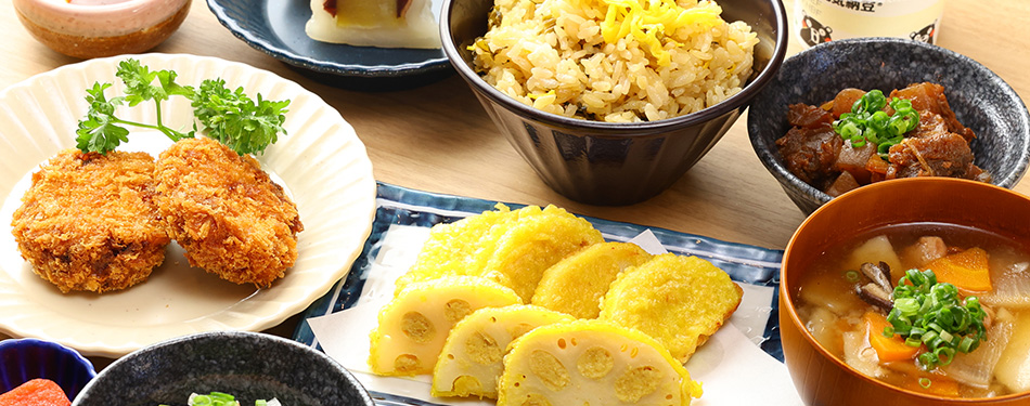 朝食バイキング