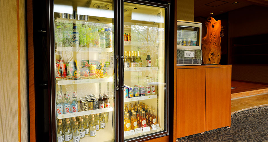 大浴場前冷蔵庫