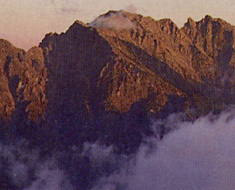 穂高連峰